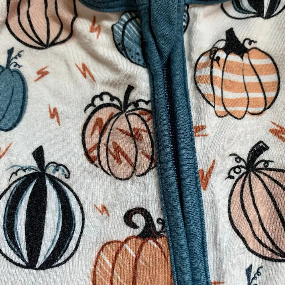 Birdie & Bean Bamboo Pumpkin Zippy